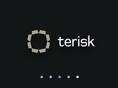 Terisk | Brand asterisk brand branding dark geometric identity logo subtle typography