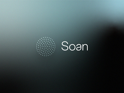 Soan | Brand dots wave ambient music speaker sound people brand identity branding logo