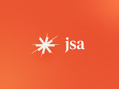 JSA | Brand Ideation brand branding fire identity logo people pr public relations spark typography