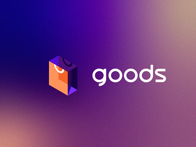 Goods | eCommerce Brand bag brand branding ecommerce identity logo saas shopify shopping software store typography