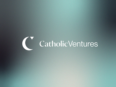 CatholicVentures | Brand blackletter brand branding catholic identity investing logo startup vc ventures