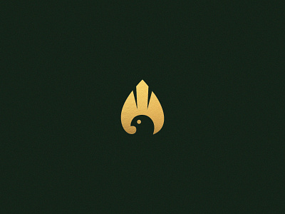 Bird Idea | Brand bird brand branding gold identity logo