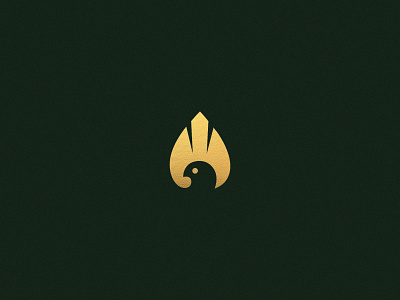 Bird Idea | Brand bird brand branding gold identity logo