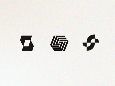 'S' | Brand Explorations brand branding geometric identity logo s logos simple software vintage