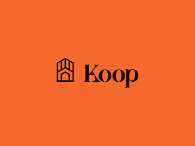 Koop | Housewares Brand brand branding home house identity logo people