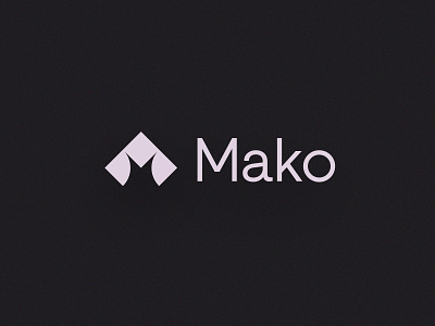 Mako | Devices Brand brand branding devices identity logo m logo mako shark smart vintage