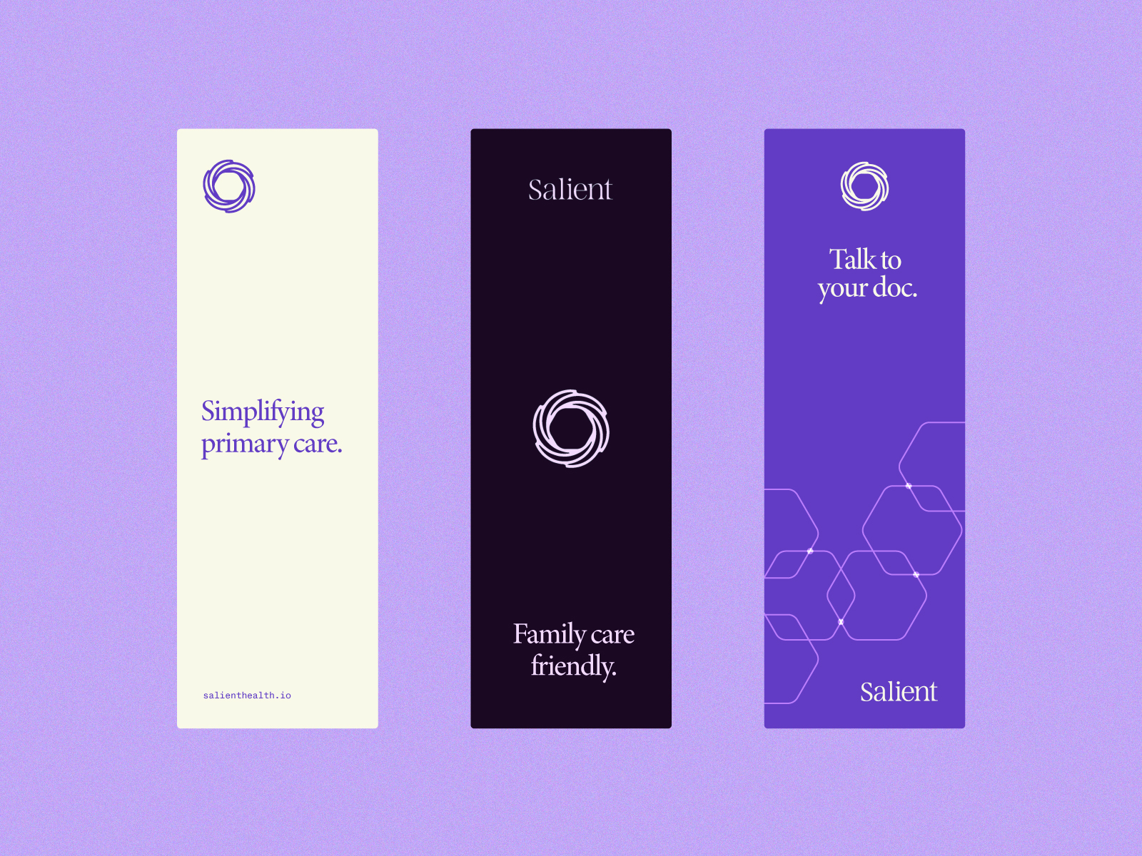 Salient | Banners by Wesley Marc Bancroft ᴸᵁᴺᴼᵁᴿ for Lunour on Dribbble