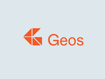 Geos arrows brand branding directions identity logo maps