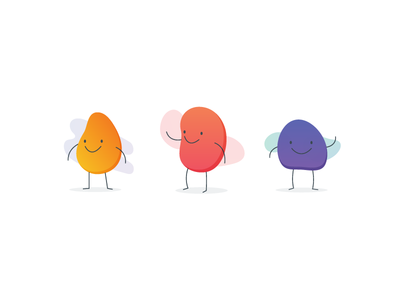 Meeple | Hixme cute gradient hixme illustration meeple people tiny