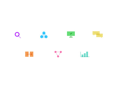 RNTraining | Icons colorful gradients icons illustrations ui ux