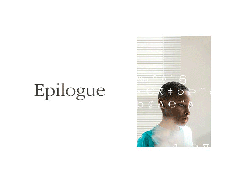 Brand Exploration | Epilogue branding minimal muted simple typography wordmark