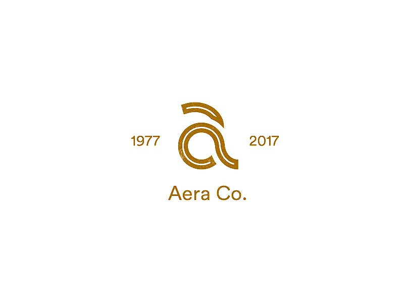 Aera Co. | Branding 70s branding clothing era logo minimal modern vintage