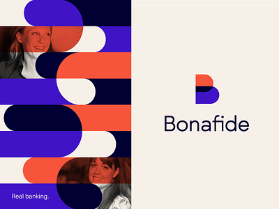 Bonafide Banking | Branding banking bona fide branding campaign colors fun identity logo patterns real