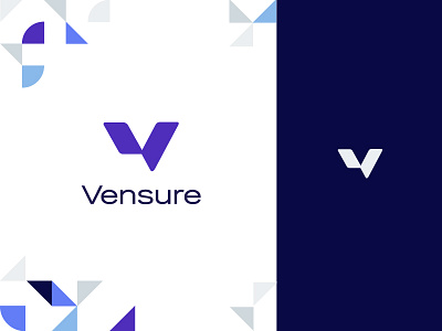Vensure | Brand brand identity insurance insurtech logo vc venture capital