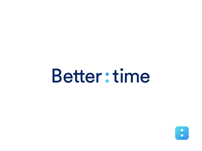 Better:time | Branding app branding clock colorful logo time vibrant