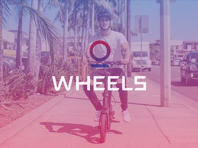 Wheels | Brand & Photography bike bike ride brand branding branding design icon identity logo scooter typography wheels