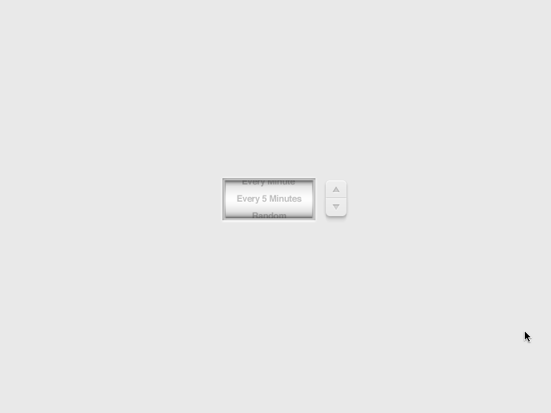 Dribbble rotatingpickeranimation.gif by Wesley Marc Bancroft ᴸᵁᴺᴼᵁᴿ