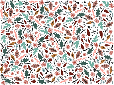 Pattern 6 botanical floral pattern