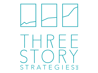 Three Story Strategies, LLC brand brand design brand identity branding custom logo graphic design icon identity logo logo design logo designer