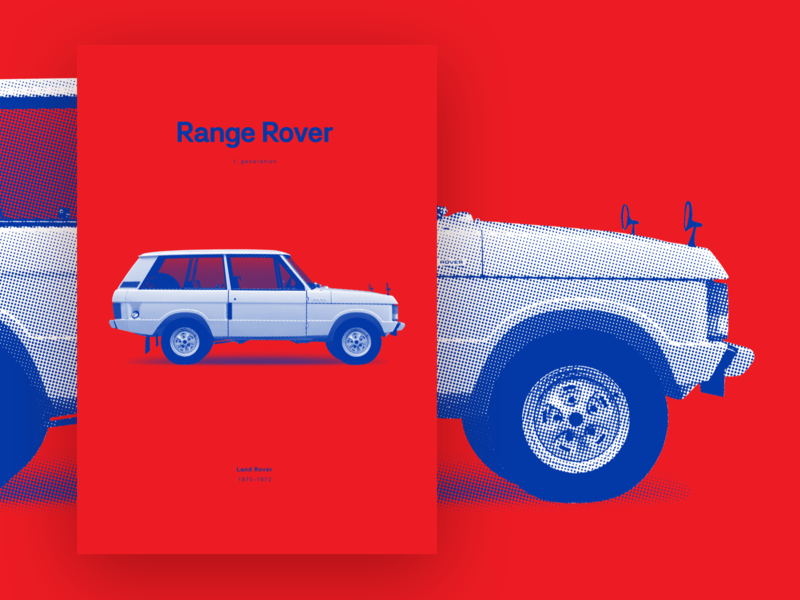 Range Rover - 1st generation [poster] by Klāvs Bušs on Dribbble