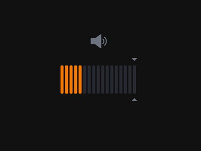 True-Fi mobile app - System sound app black darkmode mobile app music music player orange sound soundwave spotify streaming app ui ux