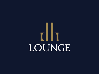 DH Lounge - Logo Design brand identity design branding design logo