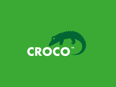 Croco - Logo Design brand identity design branding design illustration logo logodesign typography