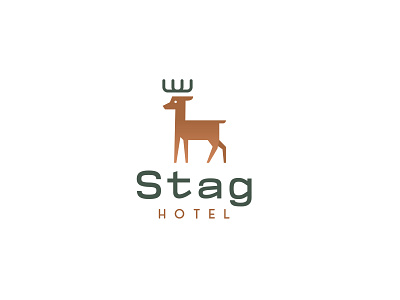 Stag Hotel - logo design brand brand identity brand identity design brand identity designer branding deer logo design illustration logo logodesign stag