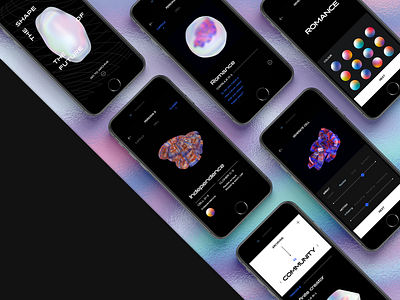 the shape of future app branding design ui ux website