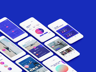 Fitby_scene5 app branding design fitness ui ux web website workout
