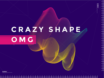 Crazy shape omg! adobe colors design graphic illustrator random shape