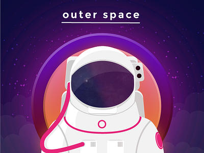 Astronaut outer space