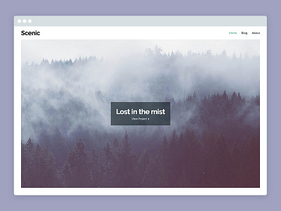 Scenic – WordPress Portfolio Theme