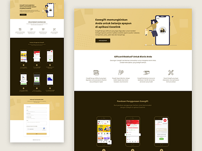 Design Website Ezeegift ( Final ) branding design identity ui ux web