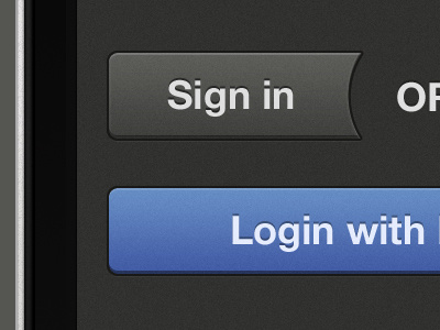 iPhone Login Screen WIP 2