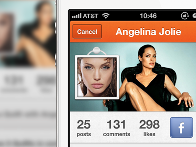 Quilt Profile app avatar header photo iphone pic profile quilt ui
