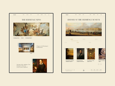 The Hermitage Museum | Redesign concept
