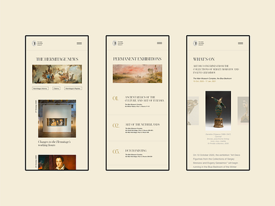 The Hermitage Museum | Redesign concept