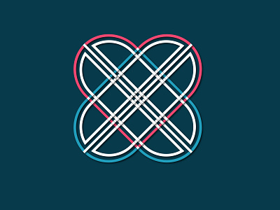 A heart logo branding design flat icon illustrator logo typography