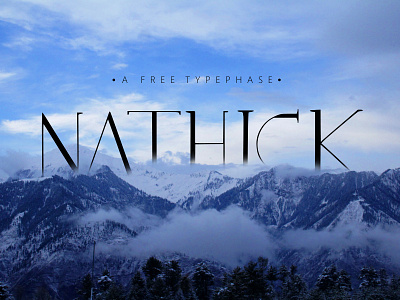 Nathick font