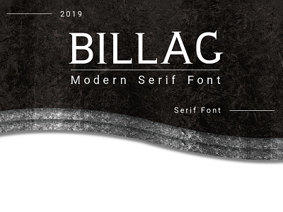 Billag Modern Serif Font billag font font graphic out minimal modern font serif font typography