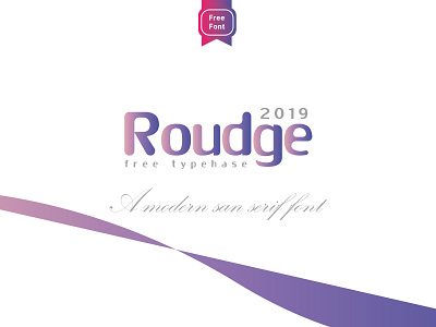 Roudge Free Font