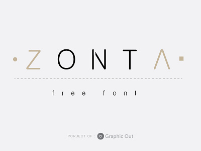 Zonta Free Font cool font font font awesome font design fontfont free font graphic design graphic out sans serif typography zonta zonta font