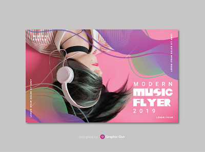 Music Flyer advertisment behance branding design flyer template free free vector freebies graphic graphic design graphic out modern music music flyer vector