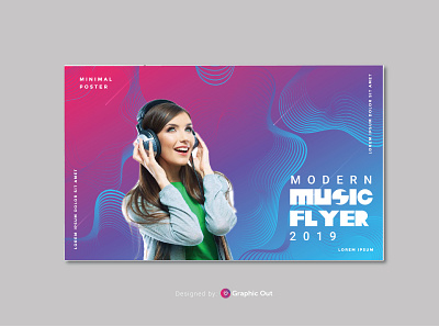 Music Flyer template behance behancereviews branding design fashion flyer free flyer free vector freebies graphic design graphic out music music flyer typography