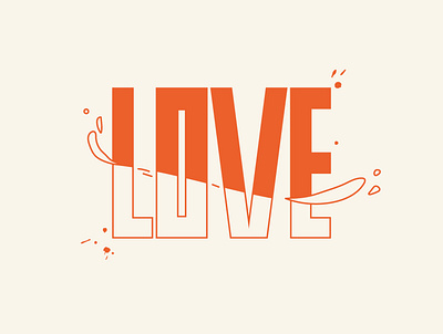 Love adobe design designer graphic design illustration illustrator layout minimal vector vibrant