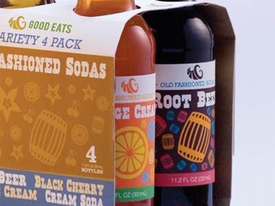 Old Fashioned Sodas black cherry bottles eats good old fashioned orange cream packaging root beer sodas vanilla