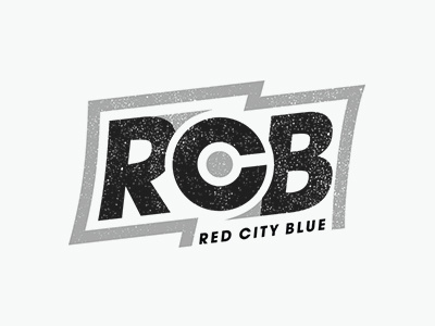 Red City Blue avant garde band design el paso graphic identity logo music red city blue rock texas