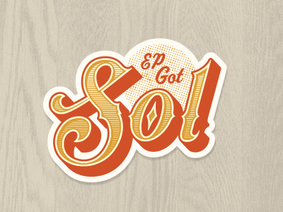 EP Got Sol Sticker city el paso logo sol soul sticker sun texas