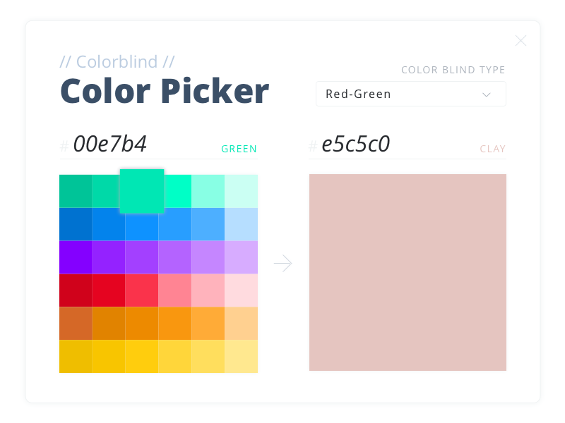 Color Picker by Derek Duncan on Dribbble